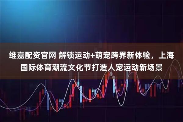 维嘉配资官网 解锁运动+萌宠跨界新体验，上海国际体育潮流文化节打造人宠运动新场景