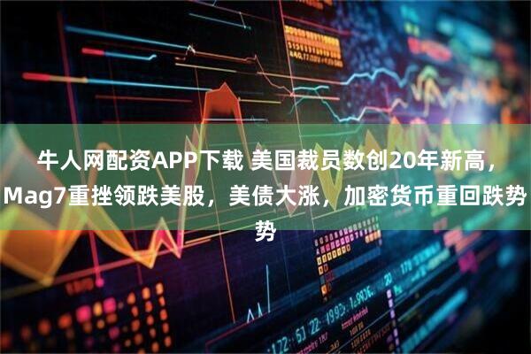 牛人网配资APP下载 美国裁员数创20年新高，Mag7重挫领跌美股，美债大涨，加密货币重回跌势